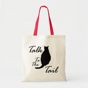 Bolsa Tote "Conversa sacola à cauda"