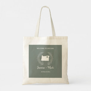 Bolsa Tote Convidados de Boas-vindas do Casamento de Destino 