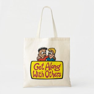 Bolsa Tote Conviver com Outros Amigos Bondade e Unidade