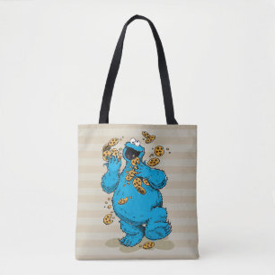 Bolsa Tote Cookie Monster Crazy Cookies