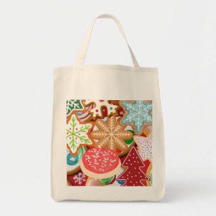 Bolsa Tote Cookies de Natal
