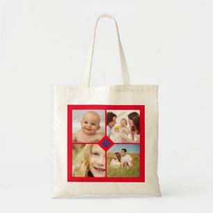Bolsa Tote Cool Family Stylish Fab Photo Collage