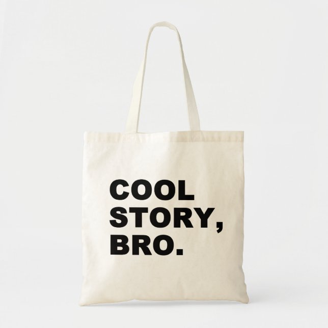 Bolsa Tote Cool Story Bro (Frente)