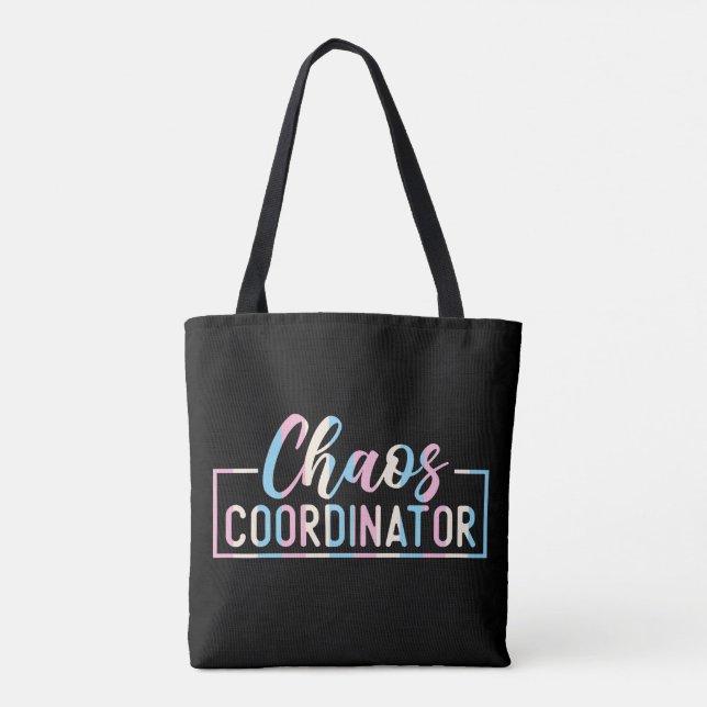 Bolsa Tote Coordenador de caos (Verso)