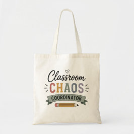Bolsa Tote Coordenador de Caos na Sala de Aula Professor Dive