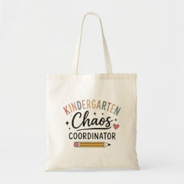 Bolsa Tote Coordenador de Caos no Jardim de Infância Professo