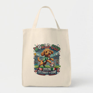 Bolsa Tote Copa do Mundo Cockapoo 2026