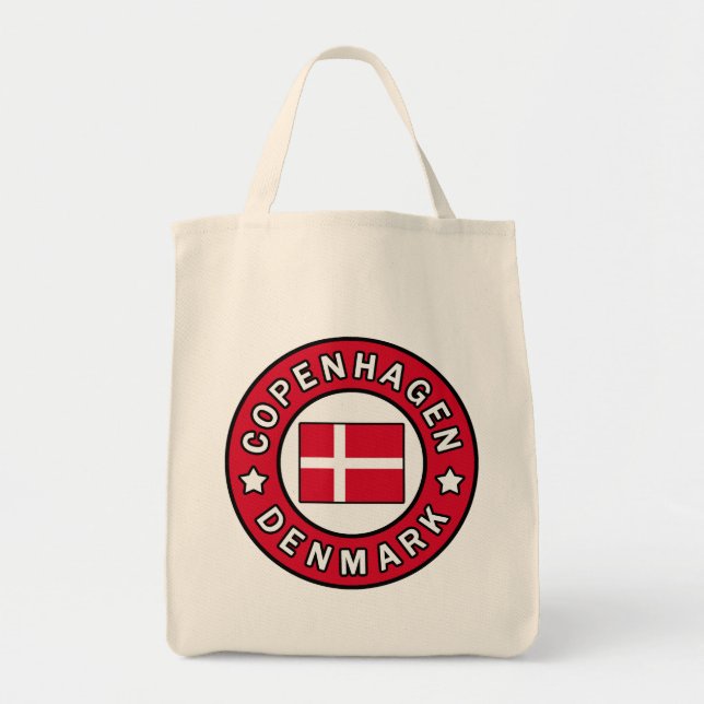 Bolsa Tote Copenhaga Dinamarca (Frente)