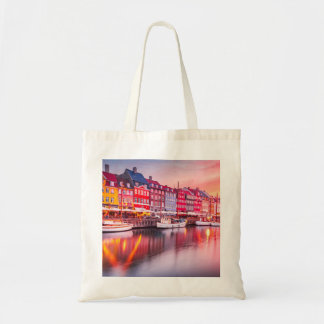 Bolsa Tote Copenhagen sunrise Nyhavn, Dinamarca