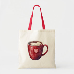 Bolsa Tote Copo Coração Vermelho