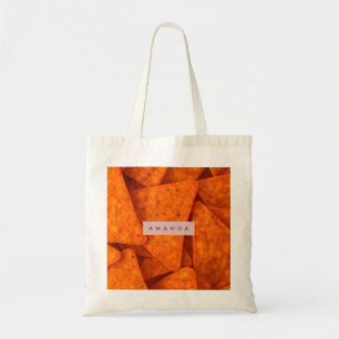 Bolsa Tote Copo de Queijo Nacho Ousado Personalizado