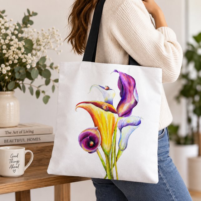Bolsa Tote Copos-de-leite (Criador carregado)
