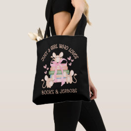 Bolsa Tote Coquete BONITO APENAS UMA GAROTA QUE AMA JERBOAS