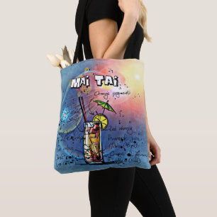 Bolsa Tote Coquetel Mai Tai ( nº 4 de 12 conjuntos de receita