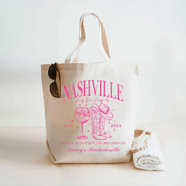 Bolsa Tote Coquetel Nashville Bachelorette Rodeo Personalizad