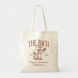 Bolsa Tote Coquetel Retro Coquetel Personalizado Castanho