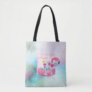 Bolsa Tote Cor Colorido Moderno Feminino, Rato Fofo - Persona