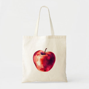 Bolsa Tote Cor da Água da Maçã Vermelha