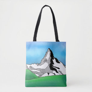 Bolsa Tote Cor d'água da Suiça da Linha Matterhorn