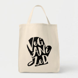 Bolsa Tote Cor de Fundo Personalizada do Vegan Veganizada