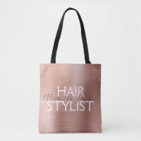 Cor-de-rosa-reluzente - Rosa Gold Foil Hair Stylis