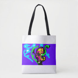 Bolsa Tote cor do cavalo-marinho