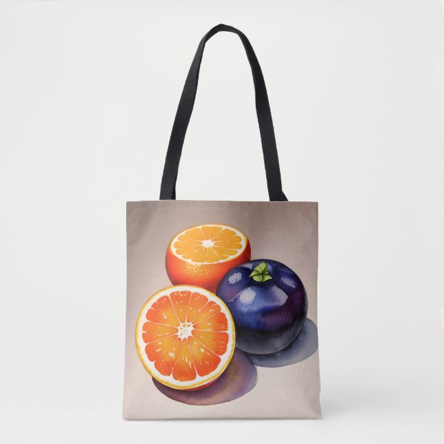 Bolsa Tote Cor do Vazio Laranja (Frente)