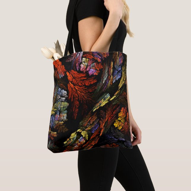 Bolsa Tote Cor Harmonia Abstrato Art (Close Up)
