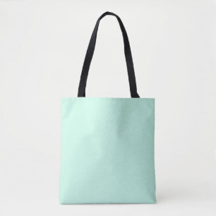 Bolsa Tote cor personalizada pastel simples mínima sólida per