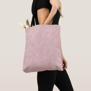 Bolsa Tote Cor Rosa Bege Texturizado