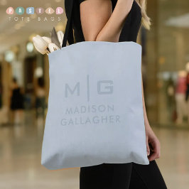 Bolsa Tote Cor Sólida Azul Bebê Pastel Suave do Céu