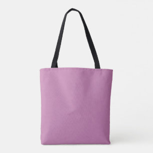 Bolsa Tote Cor Sólida da Estação do Primavera Rosa Magenta