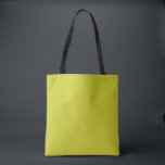Bolsa Tote Cor Sólido Da Citrina<br><div class="desc">A citrina é uma cor comum sólida. Abstrato simples cor de na moda de tendência. Fresco entre amarelo e verde. Trabalhe em muitas ocasiões e estações. Hex# CAC922</div>