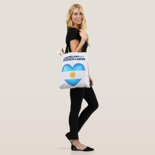 Bolsa Tote Coração argentino