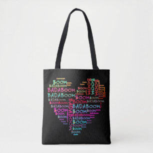 Bolsa Tote Coração Badaboom + backgr do yor. & ideias