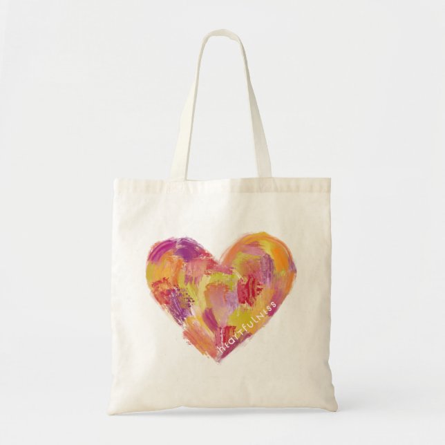 Bolsa Tote Coração cheio (Frente)