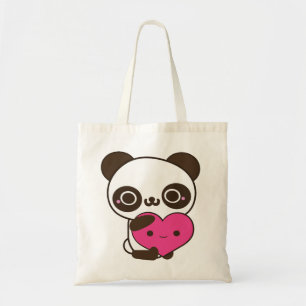 Bolsa Tote Coração da panda