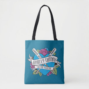 Bolsa Tote Coração da sala de estar do tatuagem do suicídi