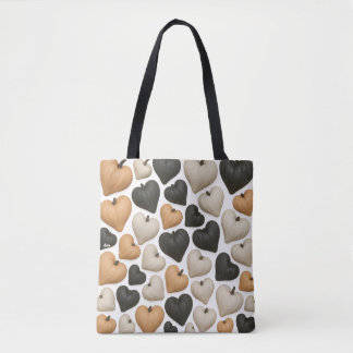 Bolsa Tote Coração de abóbora