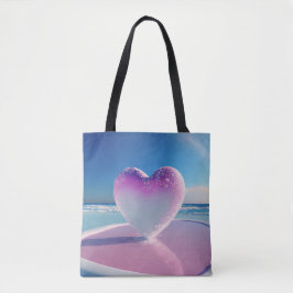 Bolsa Tote Coração de Amor Oceânico
