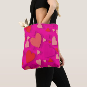 Bolsa Tote Coração de papel decorativo 2
