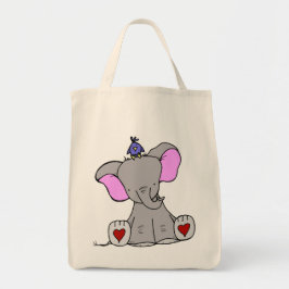 Bolsa Tote Coração do elefante