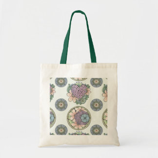 Bolsa Tote Coração e flores design