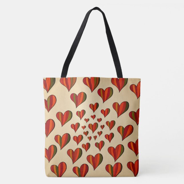 Bolsa Tote Coração Fiadado (Frente)