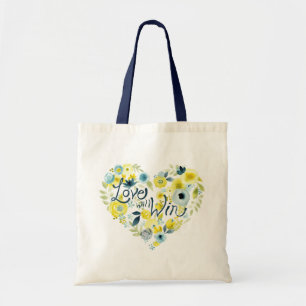 Bolsa Tote Coração Floral II