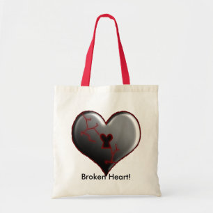 Bolsa Tote Coração Quebrado
