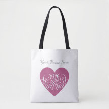 Coração Rosa Personalizado, Presente Personalizado