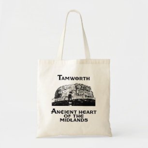 Bolsa Tote Coração Tamworth-Antigo dos Midlands