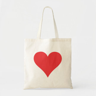 Bolsa Tote Coração vermelho