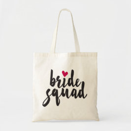 Bolsa Tote Coração Vermelho Esquadrão Bride